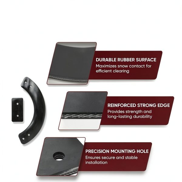 Snowblower Paddle Kit Canamax Impact Rubber-3