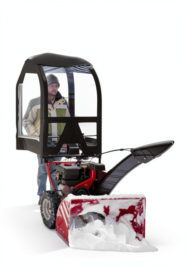 Arnold Snow Blower Cab Clear Gas Powered Winter Protection-1