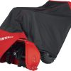 Craftsman Snow Blower Cover Heavy Duty Polyester Black Red-3