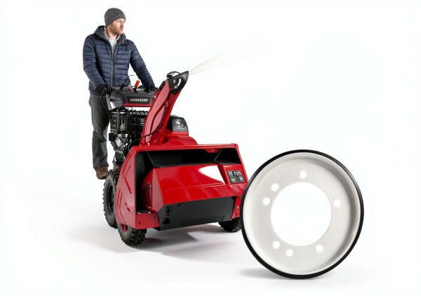 Adabuing Friction Drive Disc Snow Blower Replacement Durable-4