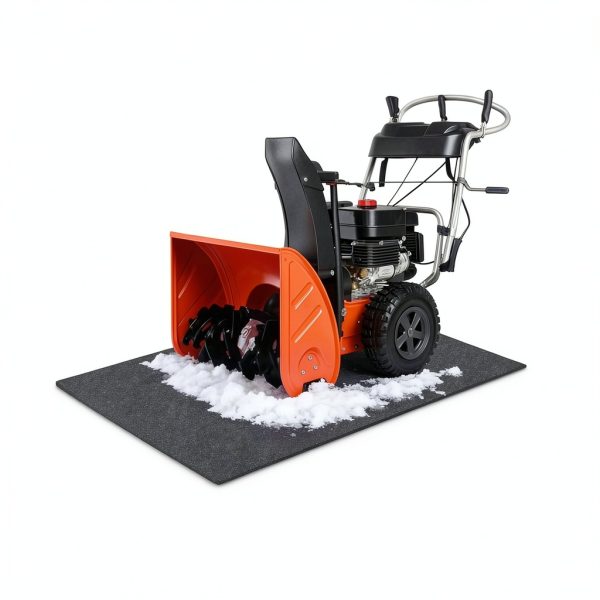 Nuanchu Snow Blower Mat Absorbent Felt PVC Base Garage Floor-2