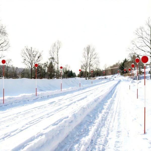 Reflective Driveway Markers YOHSUGO Steel Poles-3