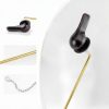 Toilet Flush Handle iFealClear Brass Front Mount-2