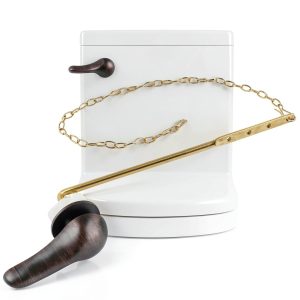 Toilet Flush Handle iFealClear Brass Front Mount-0