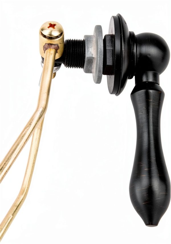 LDR Industries Bronze Toilet Trip Lever Metal-7