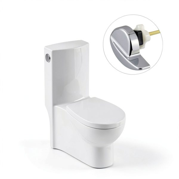 Toilet Flush Lever Owfeel Brass Chrome Design-5