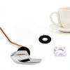Toilet Handle Brushed Nickel Side Mount 2 Pack by iFealClear-5