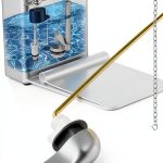 Metal Toilet Handle Kit SuCiiBo Adjustable Brass Lever Polished Chrome-0