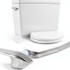 OasisFlow Chrome Side Mount Toilet Flush Lever Adjustable KL87115-CP-0