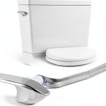 OasisFlow Chrome Side Mount Toilet Flush Lever Adjustable KL87115-CP-0
