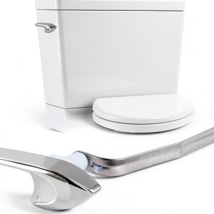 OasisFlow Chrome Side Mount Toilet Flush Lever Adjustable KL87115-CP-0