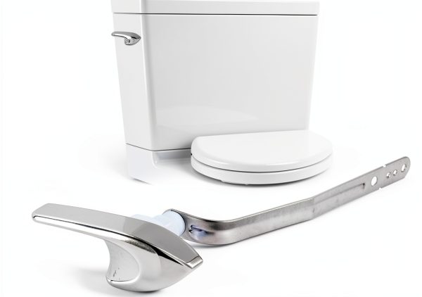OasisFlow Chrome Side Mount Toilet Flush Lever Adjustable KL87115-CP-0
