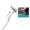 OasisFlow Chrome Side Mount Toilet Flush Lever Adjustable KL87115-CP-4