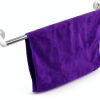 YYST Type-C Magnetic Towel Bar Holder Rack 16"-38" Adjustable White-0
