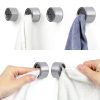 Kitchen Towel Hooks Philbinden 9-Piece Round Chrome Finish Set-2