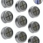 Kitchen Towel Hooks Philbinden 9-Piece Round Chrome Finish Set-0