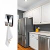 Towel Hook DUMEALAGR Stainless Steel Kitchen Wall Mount Non Drilling-6
