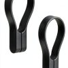 Zone Denmark Loop Towel Clip Magnetic Hanger Black Pack of 2-0