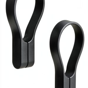 Zone Denmark Loop Towel Clip Magnetic Hanger Black Pack of 2-0