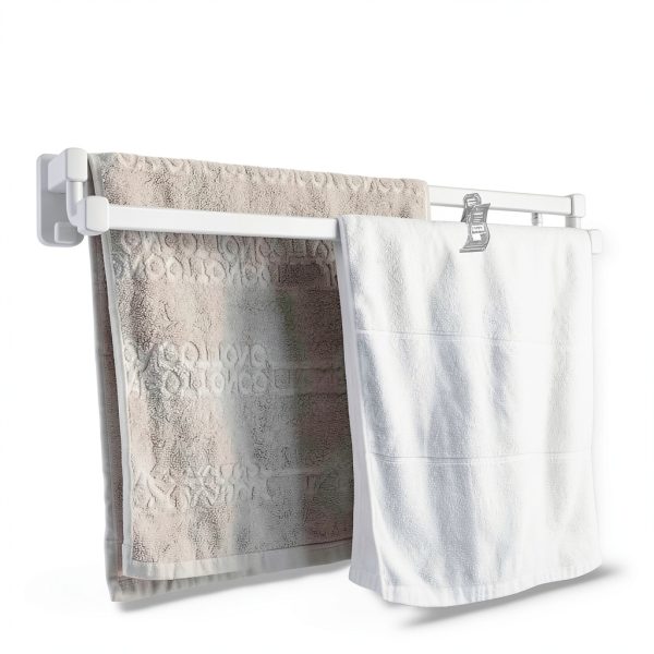 Towel Clips 4-Piece Set Transparent ABS Kitchen Towel Hooks by XLANMAY-4