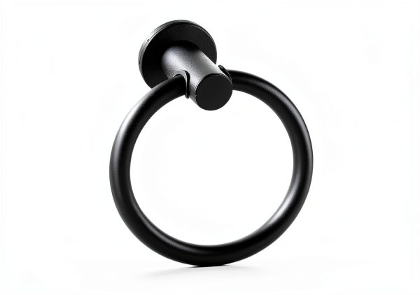 Magnetic Towel Holder for Refrigerator, Magnet Towel Ring Hand Towel Bar Hook Hanger for Fridge, Kitchen Dishwasher, Stove, Oven, Sink, Laundry Washer, Dryer, Black-3