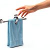 Stainless Steel Towel Clips 6 Pack by Wollibao Holder Edge Design-6