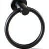 Magnetic Towel Holder for Refrigerator, Magnet Towel Ring Hand Towel Bar Hook Hanger for Fridge, Kitchen Dishwasher, Stove, Oven, Sink, Laundry Washer, Dryer, Black-4