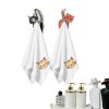 Christmas Funny Cat Butt Towel Holder by Ceenna 4‑Piece Towel Hook Set-4