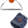 Magnetic Towel Holder Set by Blackstone 5300 Orange Stainless Steel-2