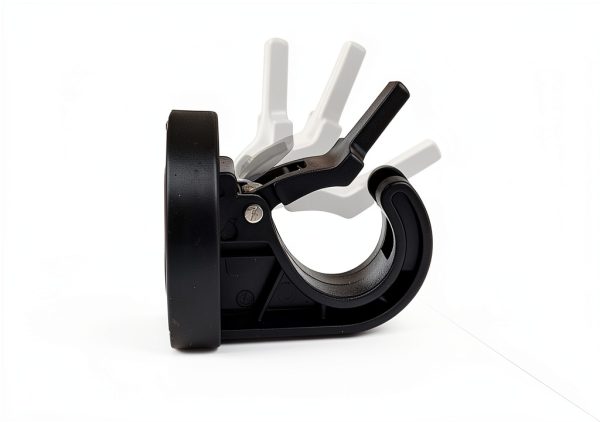 YYST Magnetic Towel Hook Kitten Proof Black Door 2 pcs-8