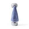 Adhesive Kitchen Dish Towel Holder - 4Pcs Towel Hooks for Cabinet, Push Hand Towel Hanger, Dish Cloth Rag Holder for Home Bathrooms, Kitchens, Garages, RV, Within Easy Reach, Grey-5