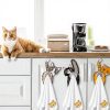 Christmas Funny Cat Butt Towel Holder by Ceenna 4‑Piece Towel Hook Set-2
