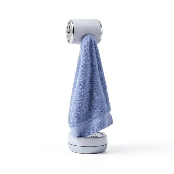 Adhesive Kitchen Towel Hooks 4Pcs Matte Black Dish Towel Holder-4