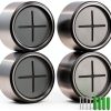 Kitchen Towel Hook SENLIXIN Self Adhesive Wall Mount Silver Round Hook-0