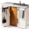 Over the Cabinet Door Towel Bar by KES – Matte Black Hooks 2‑Pack-3